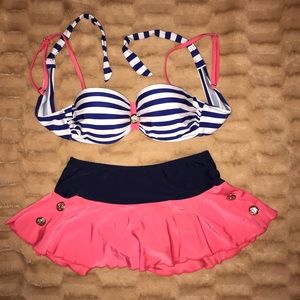 Nautical-Sailor Themed Bikini